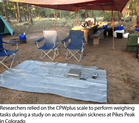 CPWplus Scale on Tarp