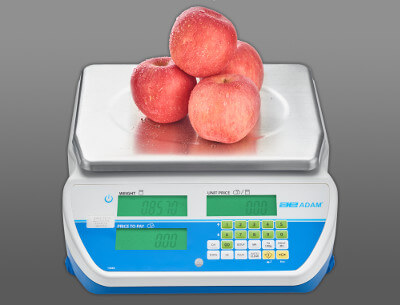 Apples on Swift Price-Computing Retail Scale