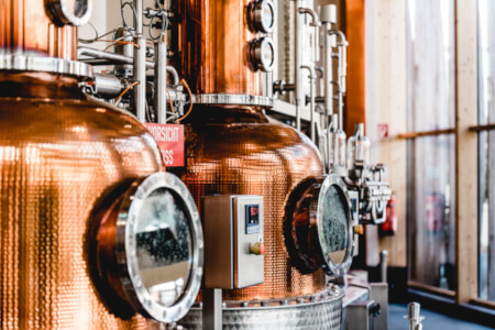 still in a distillery