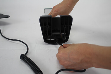 Feeding Molex Through Pillar