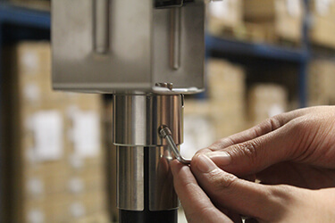 Fixing Indicator on Stand into Place