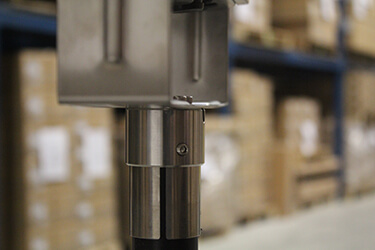 Indicator Fixed into Place with Screw