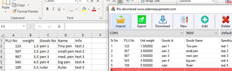 Setup your excel file Setup your excel file