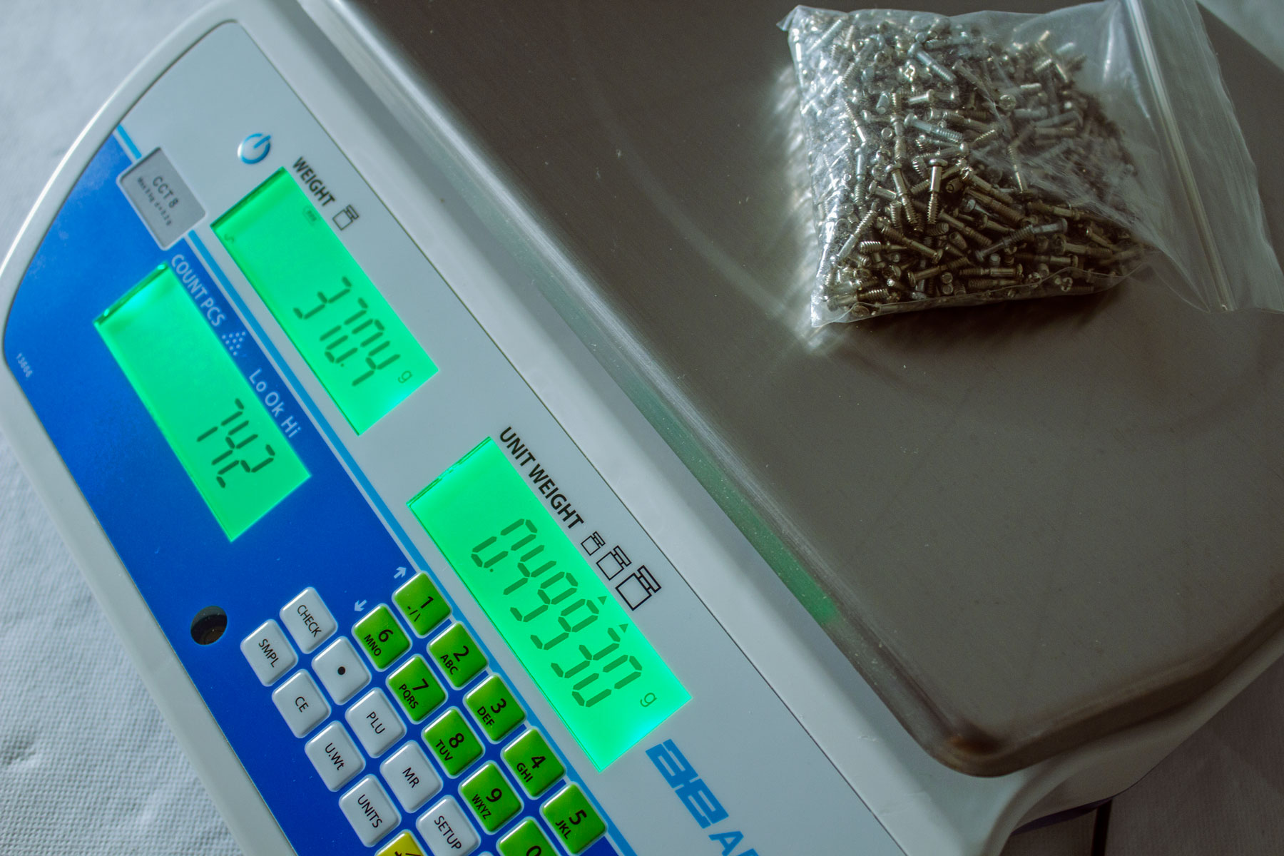 Adam Equipment Cruiser CCT Industrial Counting Scale Counting Screws