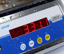Clear Results waterproof scales display