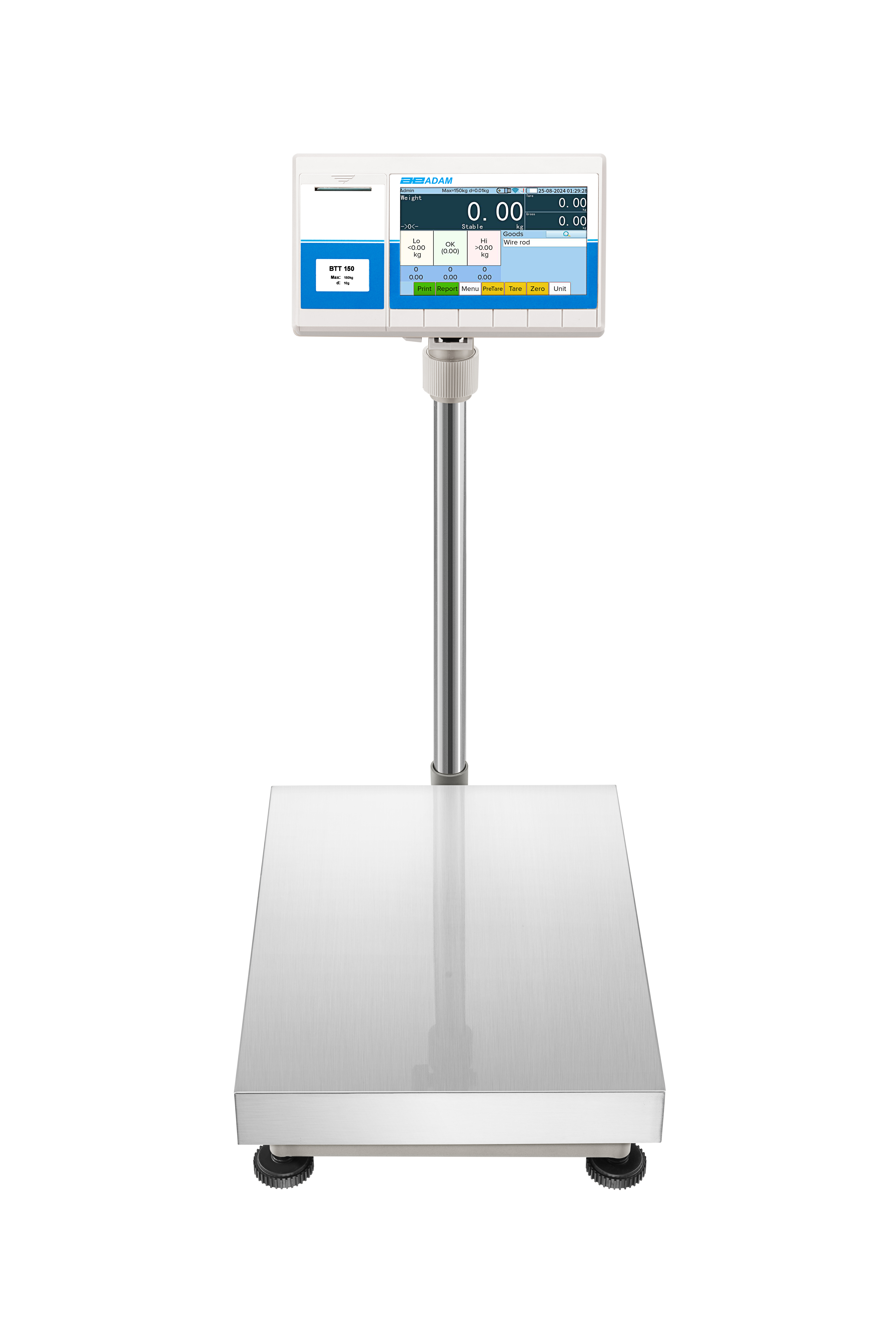 BTT floor scales range