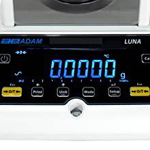 Luna precision balances menu